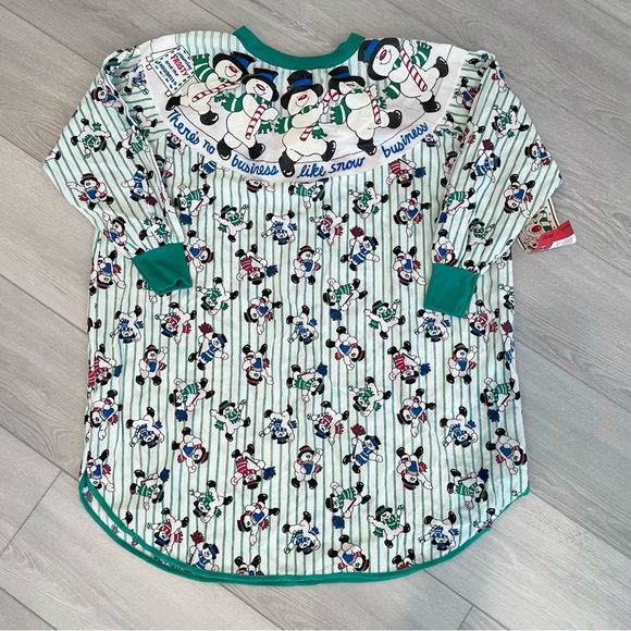 Vintage NWT Twilight Time Christmas Frosty the Snowman nightgown - Picture 1 of 8